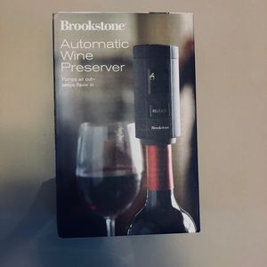 Brookstone Automatic wine preserver
